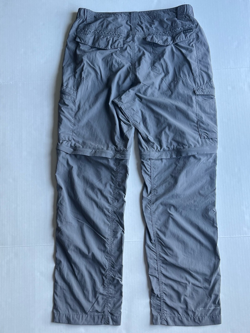 Columbia Sportswear Silver Ridge Convertible Zip Off  Utility Outdoor Pants 36 - Picture 8 of 15